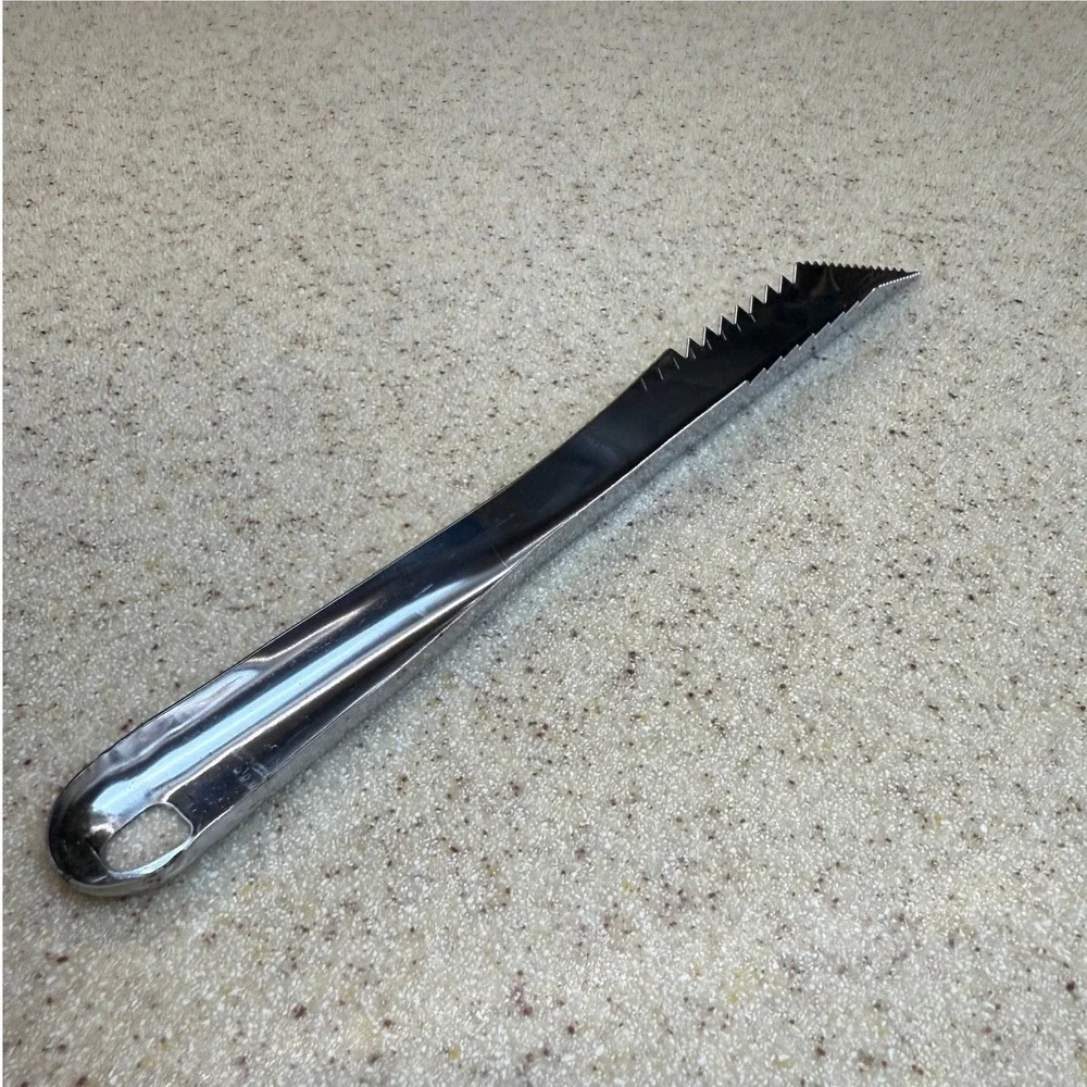 Vintage Quikut Food Decorator Stainless Steel Garnish Tool USA with Box‎